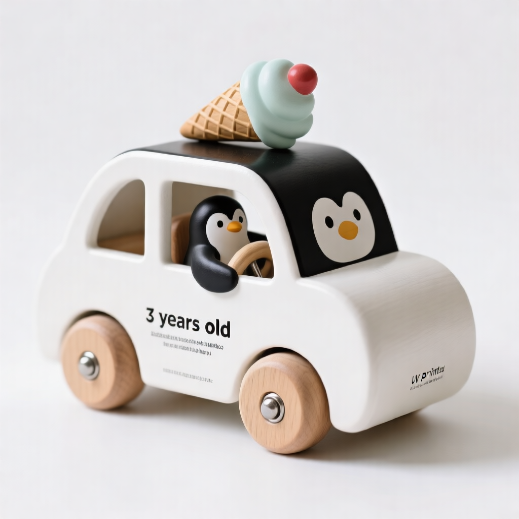 木制玩具 企鹅冰淇淋车 Ludoria