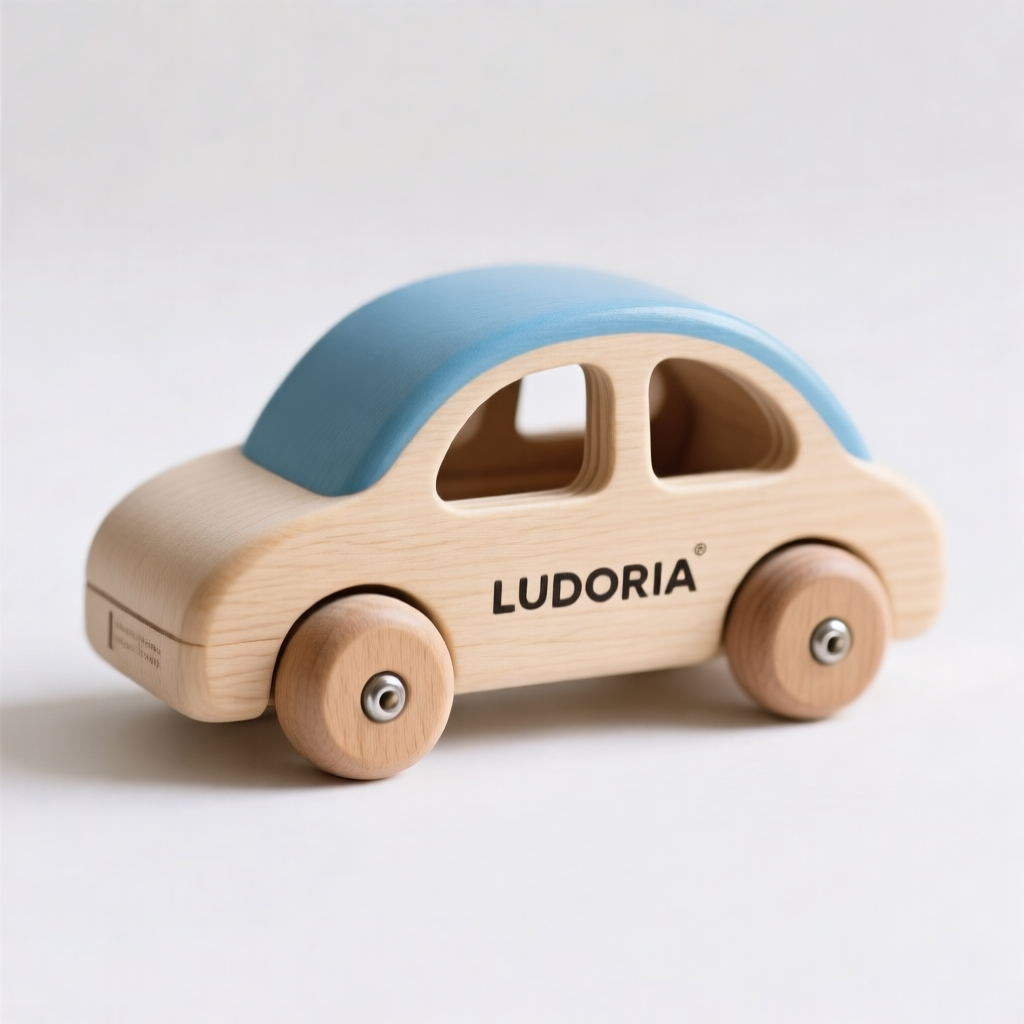 木制玩具 小汽车 Ludoria