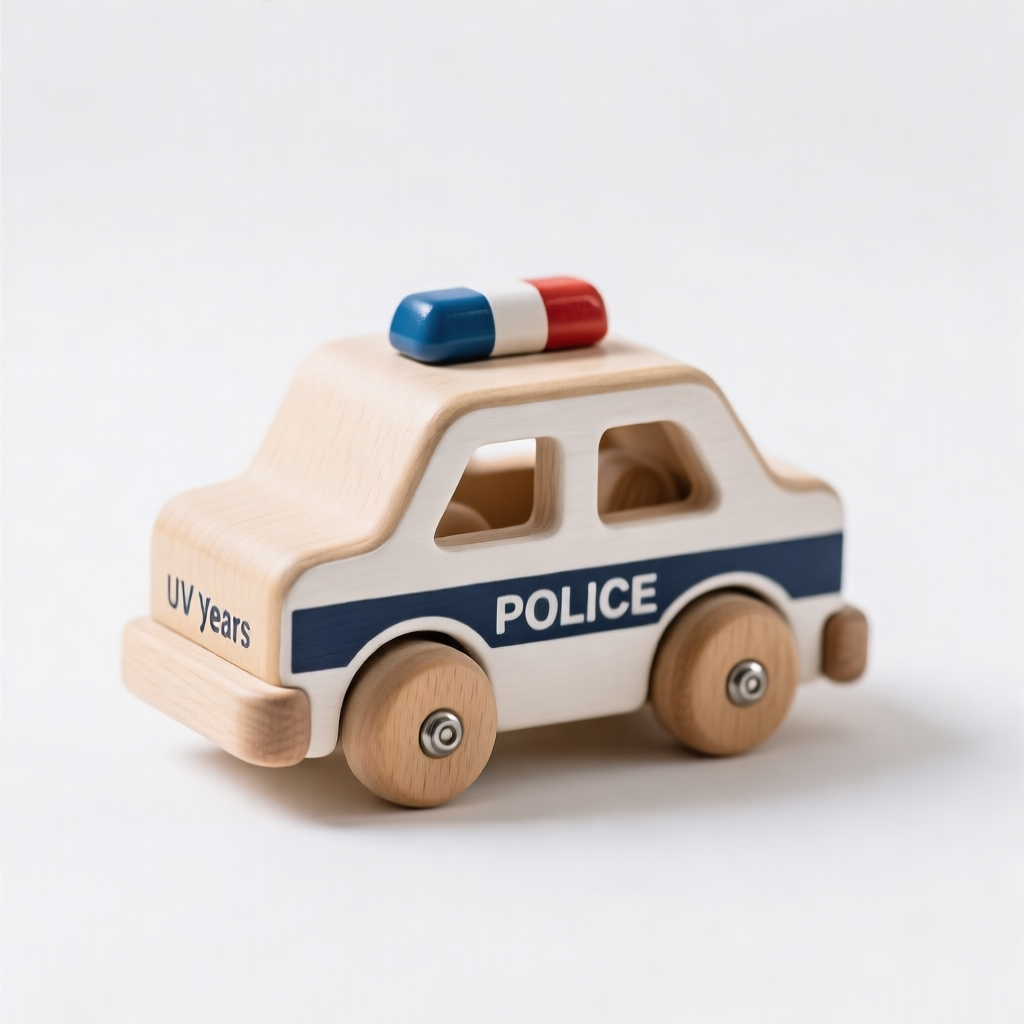 木制玩具 警车 Ludoria